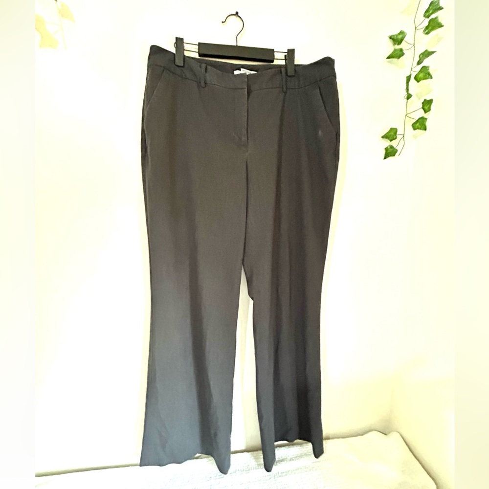 Liz Claiborne Charcoal Gray Trousers
